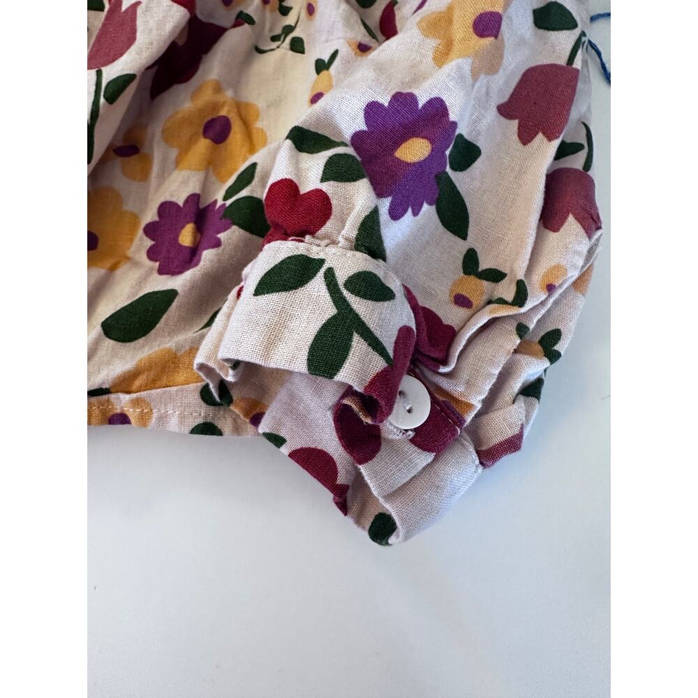 ModCloth x Princess Highway Floral Tie-Front Blouse UK 18 US 14 cottagecore - Picture 4 of 8